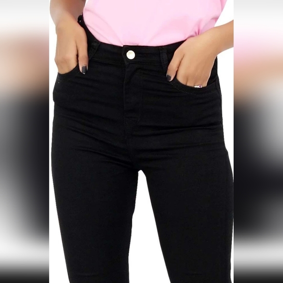 MM-21 Skinny Women Black Jeans - Picture 4 of 4